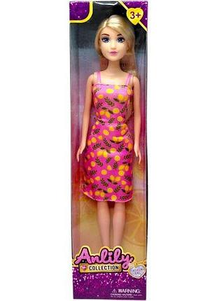Кукла "anlily" в стильном образе, 29см (рожева)