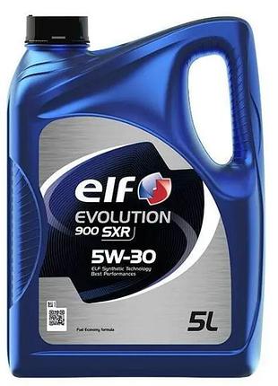 Моторное масло elf evolution 900 sxr 5w-30 5 л elf 213894