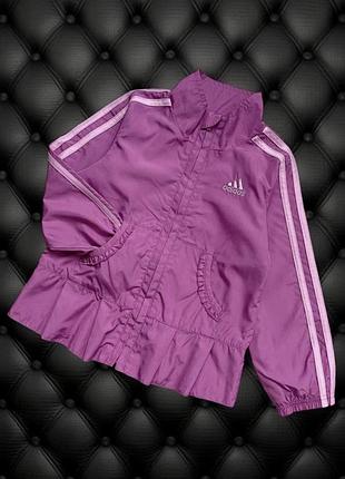 Дощовик вітровка курточка adidas оригінал на дівчинку 3 років