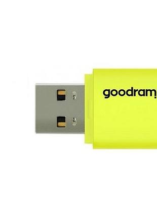 Флеш пам'ять/флешка goodram ume2-0320y0r11 32гб/usb 2.0 жовтий