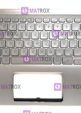 Передняя панель для asus zenbook ux462, ux462da, ux462f, ux462fa, um462 серебристый