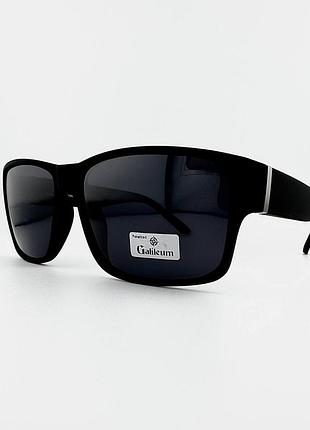 Солнцезащитные очки мужские galileum gp2414 col.1 поляризационные, черные