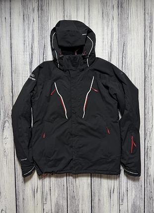 Куртка чёрная gore-tex горнолыжная xl размер eider