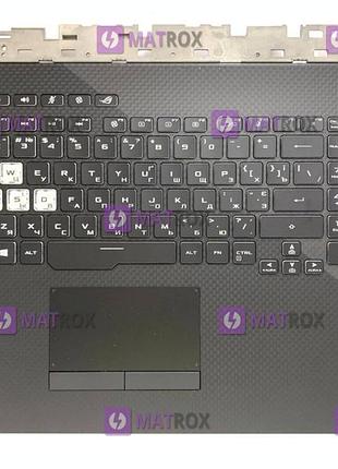 Передняя панель для asus rog strix scar iii g731, g731gw, g731gt, g731gu черный