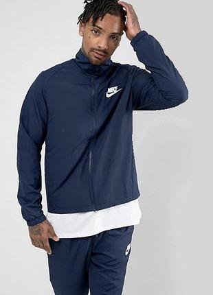 Спортивні курточка вітровка nike woven navy jacket