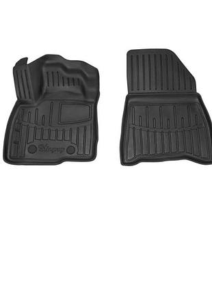 Коврики в салон renault duster 4wd/ dacia duster 4wd 2024-/ bigster 4wd 2025- с бортиком, полиуретан, 2 шт. stingray 5018452