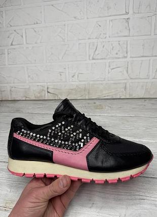 Крутые женские кроссовки prada оригинал 39-40 р