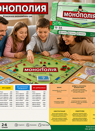 Настольная игра «монополия» 2