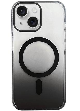 Чехол tpu+pc phantom with magsafe для apple iphone 13 / 14 (6.1") black