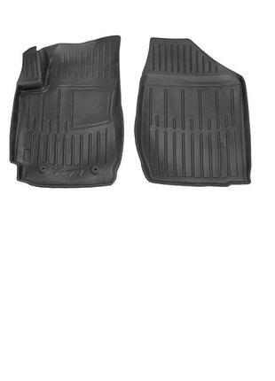 Коврики в салон toyota corolla e120 2000-2006 с бортиком, полиуретан, 2 шт. stingray 5022532