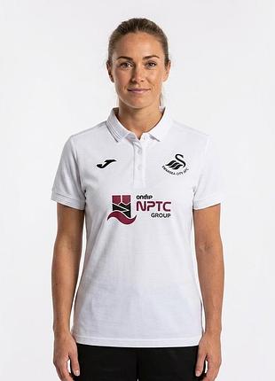 Футболка swansea city joma футбольна біла жіноча