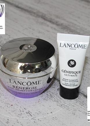 Lancome mini set genifique, renergie набір оригінал
