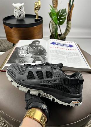 Мужские кроссовки salomon tech amphib 5 dark grey