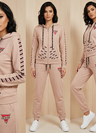Спортивный костюм стразы камушчики guess / туречки