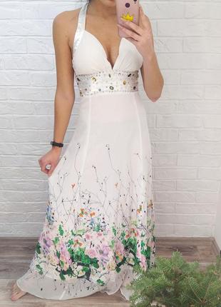 Лёгкое летнее шифоновое платье