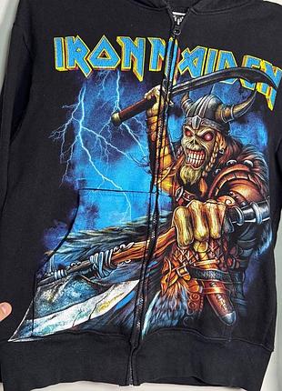 Мерч iron maiden худі 3