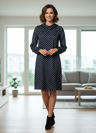 Шовкова сукня / шовк + вовна / tibi new york / ретро ➡️ size 4 (см. замеры)