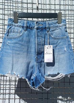 Джинсові шорти zara