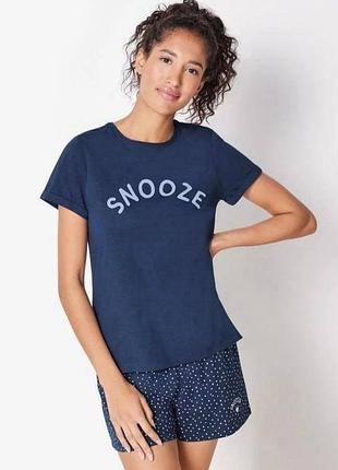 ✨ пижама esmara с надписью snooze