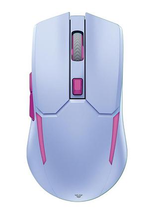Игровая беспроводная блютуз usb мышка fantech wgc2 / venom ii с rgb подсветкой,чувствительностью в 2000 dpi,частота 125hz violet