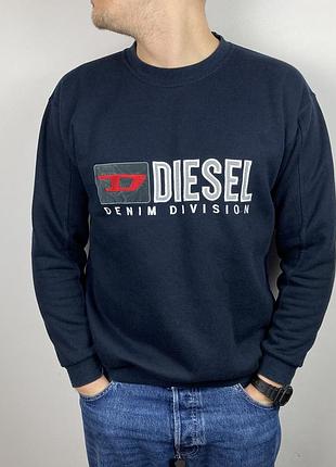 Diesel denim division crewneck кофта розмір л vintage