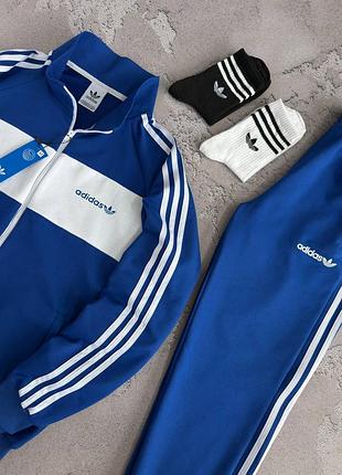 Костюм adidas: кофта штани
2 пары носков в подарок!