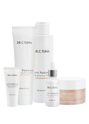 Набор "натуральное отбеливание" для лица lumi radiance dr.c.tuna код 10961