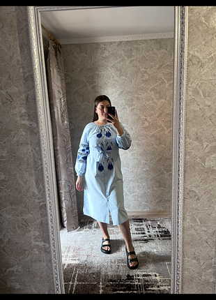 Платье вышиванка