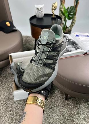 Мужские кроссовки salomon xt pu.re advanced khaki black