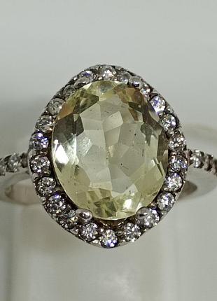 Серебряная кольца с олевином.