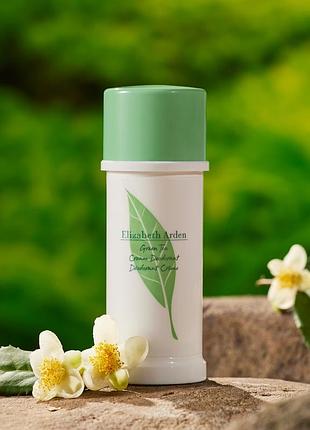 🌿оригінал 40ml. elizabeth arden green tea парфумований кремовий антиперспірант для жінок