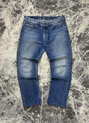 Стильні чоловічі джинси calvin klein jeans у класичному синьому кольорі в ідеальному стані келвин клейн
