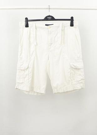 Чоловічі лляні cargo шорти tommy hilfiger