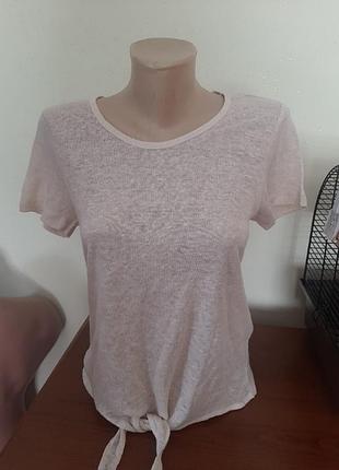 Лляна футболка vero moda