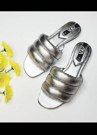 Шлепанцы zara
