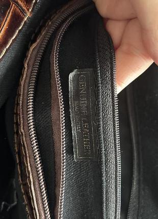 Сумка genuine leather 2