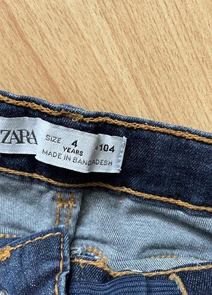 Джинсы для девочки zara 3