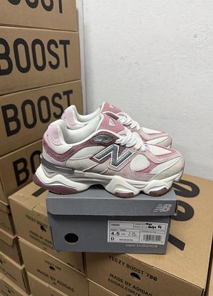 Кроссовки new balance 9060 rose pink beige