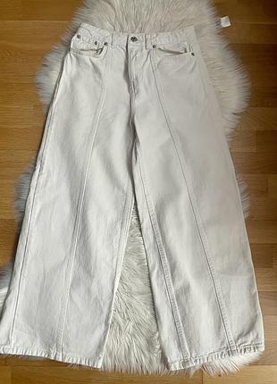 Штани джинси палаццо zara h&m