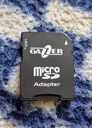 Адаптер microsd->sd gazer