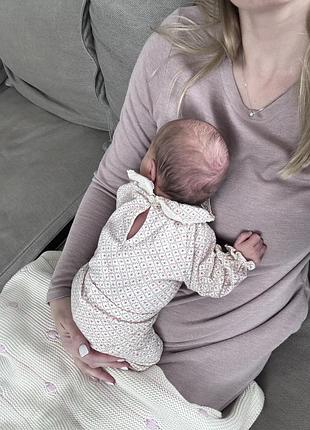 Комлект ніжного одягу для новородженої zara