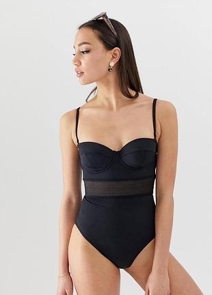 Суцільний купальник asos