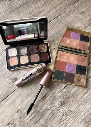 Брендовая косметика: палетки теней l'oréal, revolution и тушь max factor