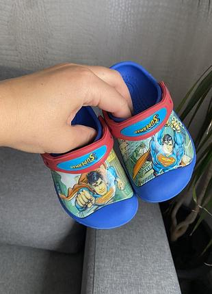 Кроксы crocs superman c6-7 /23-24!