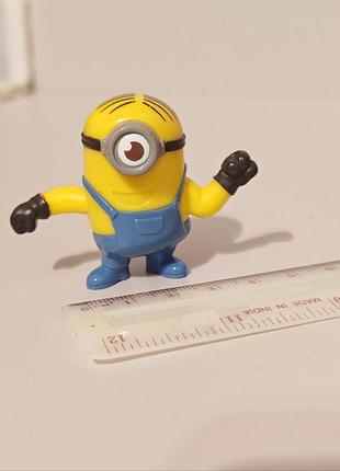2019 overalls stuart 2" mcdonald's minion figure despicable me rise of gru