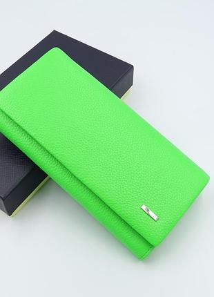 Кошелек женский кожаный cardinal 5241-246 acid green