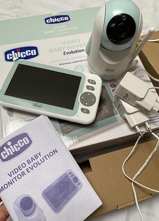 Цифрова відеоняня chicco evolution 7