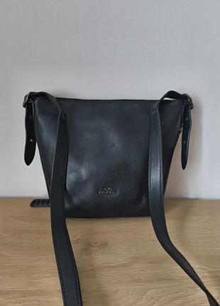 Кожаная сумка coach