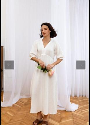 Новое муслиновое платье хл размер