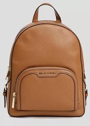 Рюкзак michael kors jaycee, натуральна шкіра, коричневий, оригінал